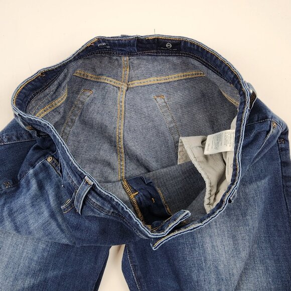 AG Adriano Goldschmied Jeans Mens 36x31 Everett Slim Straight Blue - Picture 6 of 11